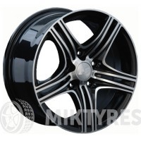 LS Wheels LS127 7x16 4x108 ET 32 Dia 65.1 (BKF)